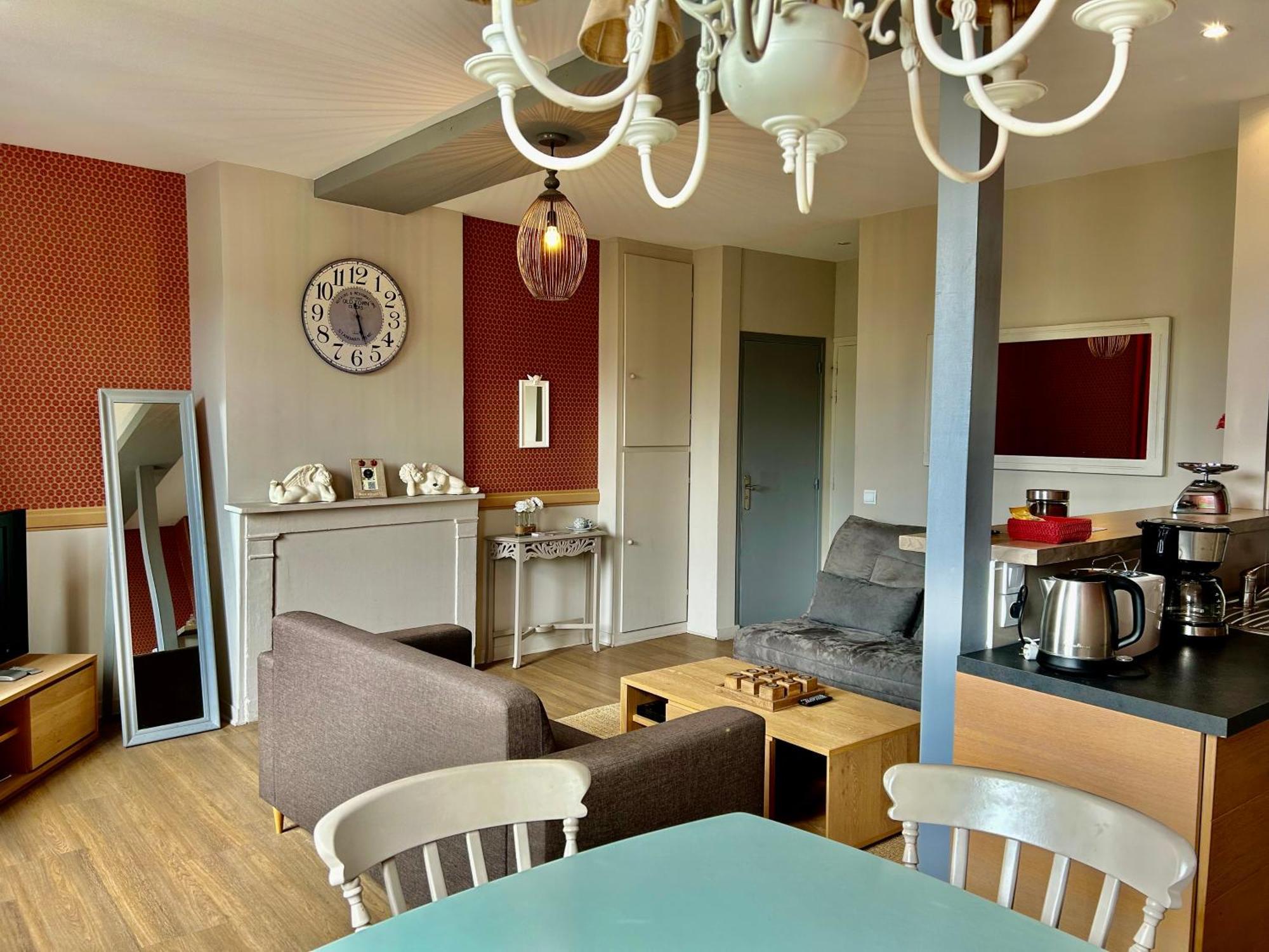 Le Duplex Ou L'Appart D'Agnes" Онфлёр Экстерьер фото